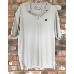 Cutter & Buck Men’s Beige Short Sleeve Polo Shirt     Large